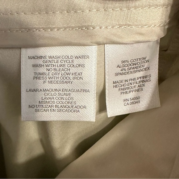 Jones New York - Regular Stretch Pant in Tan/Beige - Picture 4 of 6
